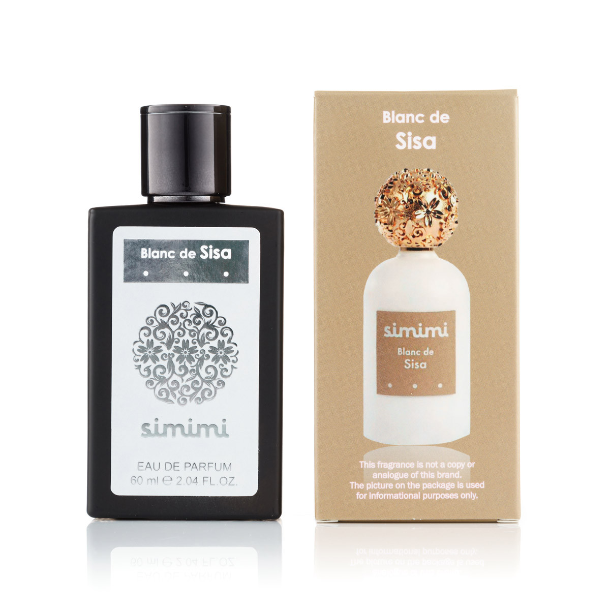 Жіночий аромат парфум Blanc De Sisa Simimi 60 мл
