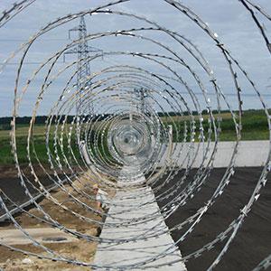 Концертину 900/5 дроту колючий спіральний