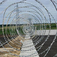 Концертину 900/5 дроту колючий спіральний