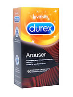 Презервативи Durex Arouser ребристі, 6 шт.