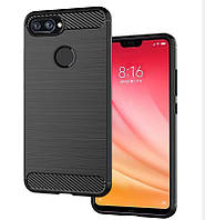 Чехол Carbon Fiber для Xiaomi Mi8 Lite