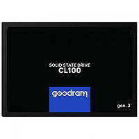 Диск SSD SATA 2,5" 480GB GOODRAM CL100 GEN.3 2.5" SATAIII TLC (SSDPR-CL100-480-G3)