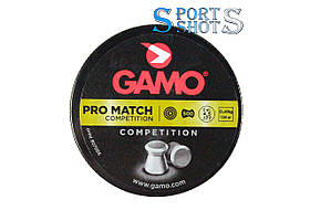 Кулі Gamo Pro Match 4.5 мм, 0.49 р, 500шт