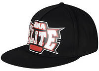 Бейсболка, кепка с прямым козырьком MMA Elite black, оригинал, новая