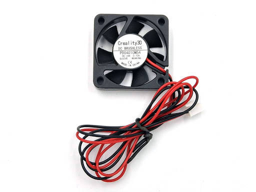 24V 4010 axial fan (4010 axial fan 24V/L950 mm) Вентилятор 4010 L950 мм 24В, фото 1