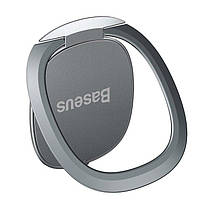Кільце-тримач Baseus для смартфона Invisible phone ring holder, Silver (SUYB-0S)