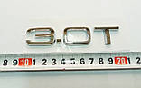 Шильдик напис 30T на кришку багажника, фото 3