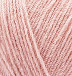 Нитки пряжа для в'язання напіввовна SUPERLANA TIG Суперлана Тіг ALIZE Алізе № 161 пудровий