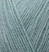 Нитки пряжа для в'язання напіввовна SUPERLANA TIG Суперлана Тіг ALIZE Алізе № 164 блакитний