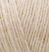 Нитки пряжа для в'язання напіввовна SUPERLANA TIG Суперлана Тіг ALIZE Алізе № 310 шампань