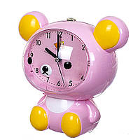 Часы будильник Lefard Мишка 17х16х11 см 12008-001-B настольные детские часы розовые в форме медведя