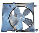 Вентилятор радіатора в зборі з дифузором Aweo з кондиціонером. Корея  96536666, фото 2