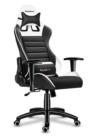 Ігрове крісло компьтерное HUZARO FORCE 6.0 White Mesh Бренди Європи, фото 1
