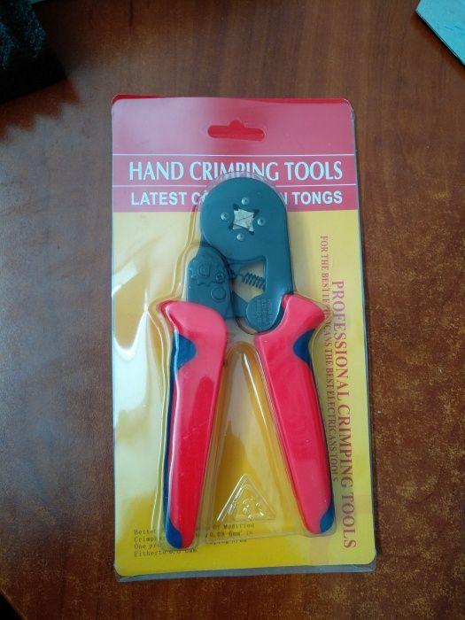 Кримпер прес кліщі для обтиску наконечників 0.25-6 HSC8-6-4 обтиск, фото 1