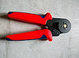 Кримпер прес кліщі для обтиску наконечників 0.25-6 HSC8-6-4 обтиск, фото 3