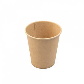 Паперовий стакан крафтовый 185мл 50шт