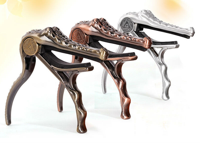 Каподастр для акустичної гітари Alice A007G/BR, фото 1