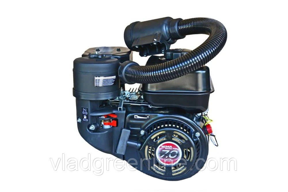 Двигун бензиновий Weima WM 170F-S (два фільтри, шпанка 20 мм, 7,0 к.с.)