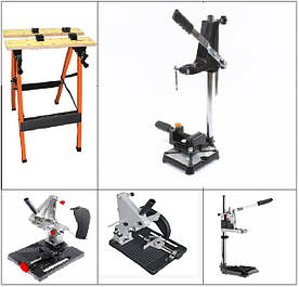 Верстати, стійки, підставки