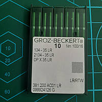 Иглы Groz-bekkert 134-135 LR; DP 35 LR - 125 для пошива изделий из кожи