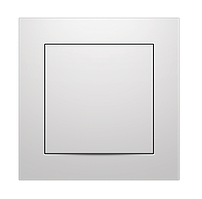 Выключатель одноклавишный белый VS10-290, серия "ИДЕАЛ" ТМ "MARSHEL"