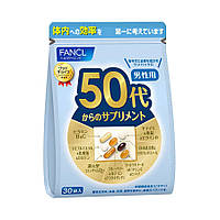 FANCL японские премиальные витамины + все, что нужно для мужчин 50-60 лет, 30 пакетов на 30 дней