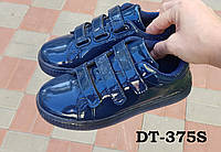 Кроссовки, мокасины для девочки арт DT-375S цвет синий размер 31, Турция