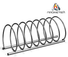 Велопарковка спіралеподібна стаціонарна, довжина 200см
