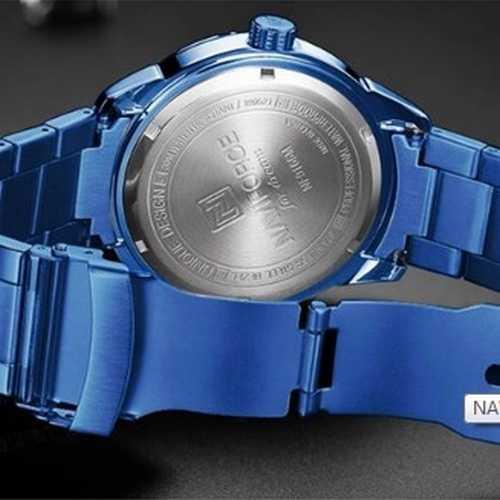 Naviforce NF9166 Blue-Silver - фото 2 - id-p1237972169