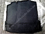 Килимок в багажник ліфтбек SKODA Rapid з 2013- (AVTO-GUMM) пластік+гума, фото 3