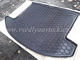 Килимок в багажник KIA Carens з 2006-2013 рр .. 5 місць (AVTO-GUMM) поліуретан, фото 2
