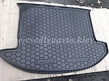 Килимок в багажник KIA Carens з 2006-2013 рр .. 5 місць (AVTO-GUMM) поліуретан, фото 8