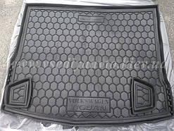Килимок в багажник Volkswagen Tiguan з 2016 р. (AVTO-GUMM) пластік+гума