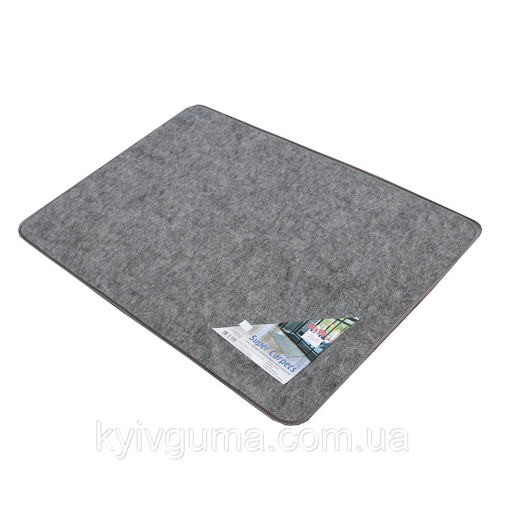 Килимок "Soft plus" сірий 60х90, фото 1