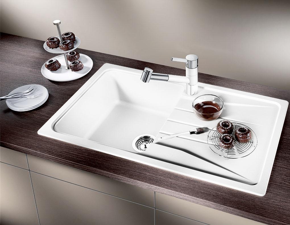 ГРАНИТНАЯ МОЙКА ASKANIA «ELEGANT» RV 02 white