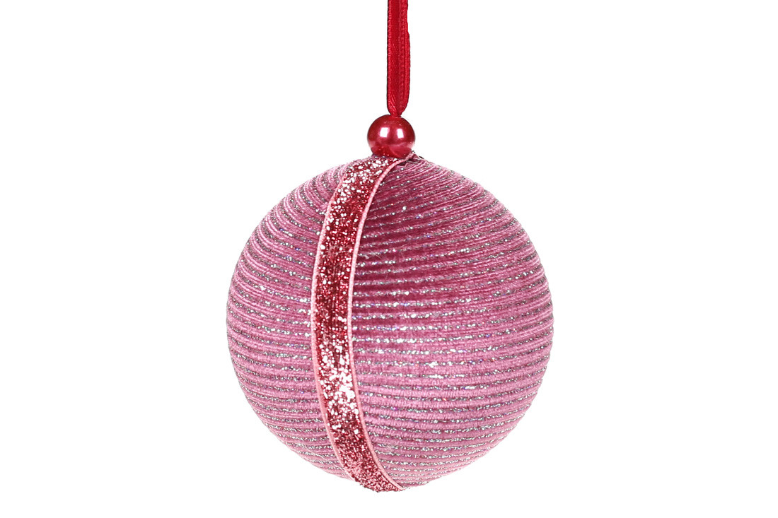 Підвісний декор Куля хутряна ТОВАР ВІД ВИРОБНИКА