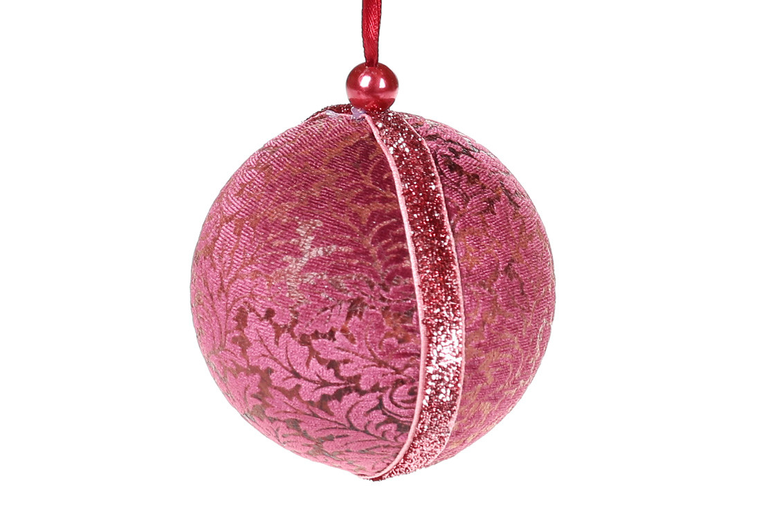 Підвісний декор Куля хутряна ТОВАР ВІД ВИРОБНИКА