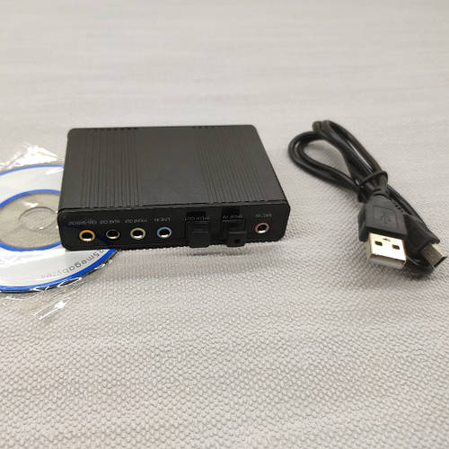 USB Внешняя звуковая карта 5.1, цена 590 грн — Prom.ua (ID#1238001310)