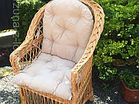 Плетеное кресло из лозы "Простое"