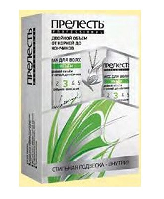 Прелесть Professional -ПОДВІЙНИЙ ОБ'ЄМ 2017 лак двол.СФ300см3,!мус двкл.вол.СФ160см3.!кулон (4600104034374)