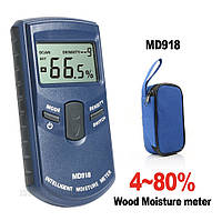 Вологомір безконтактний Walcom MD-918 (4-80%) для вимірювання влажноси в дереві (43 породи)