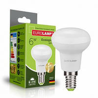 Світлодіодна лампа Eurolamp Еко R50 6W-E14-4000K (LED-R50-06144(P))
