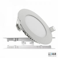 Світлодіодний світильник Lezard Коло Downlight 6W-6400K (464RRP-06)