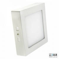 Світлодіодний світильник Lezard Квадрат накладний Downlight 12W-6400K (464SKP-12)