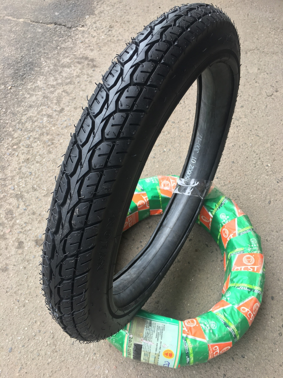 ΠΠΎΠΊΡΠΈΡΠΊΠ° 2.50-17 AND DX-021 4PR, ΡΠΎΡΠΎ 1