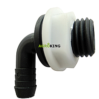 Коліно мірки бака обприскувача 12.5 Agroplast Колено покажчика рівня рідини в бочку обприскувача