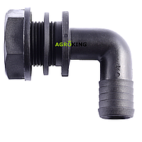 Коліно бака обприскувача переливне 25 в зборі Agroplast Колено переливне в бак обприскувача