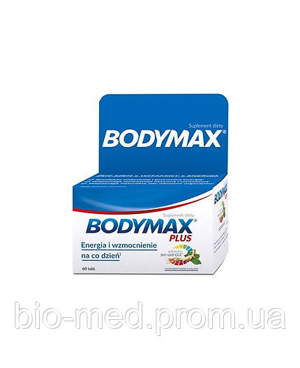 Bodymax Plus — вітаміни від втоми, 60 таб., фото 1