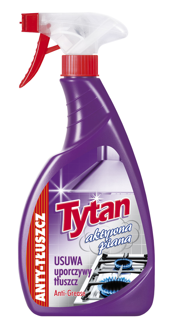 Спрей для чищення кухонних поверхонь Tytan Антижир 500 мл