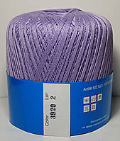 Нитки пряжа для в'язання бавовняна MAKI Victoria Маки Вікторія № 3920 - бузок